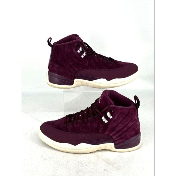 Nike Air Jordan 12 Retro Bordeaux Burgundy Suede 2017 Men\'s Size 13 main image 9